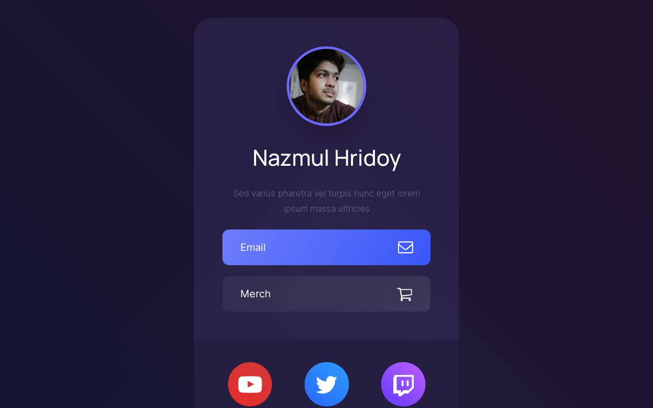Carrd profile picture for @nazmul